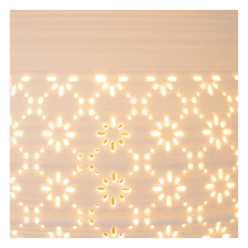 Lucide TIESSE - Tischlampe - Ø 18,6 cm - 1xE14 - Weiß - detail 1